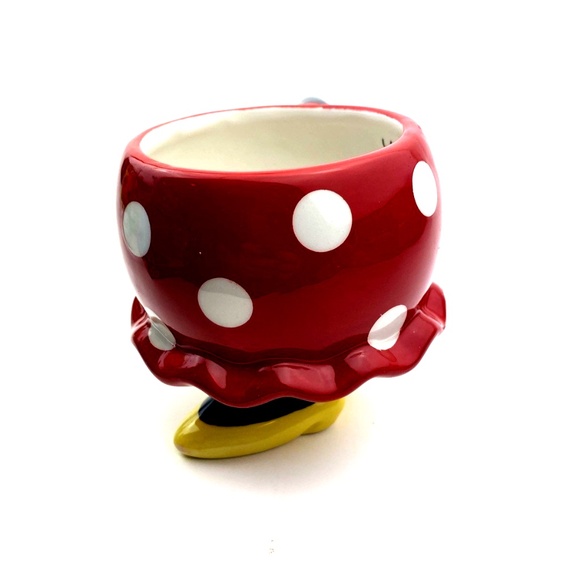 Disney Minnie Mouse Ceramic Mug Bottoms Coffee Cup Yellow Shoes Drinkware - Picture 5 of 8